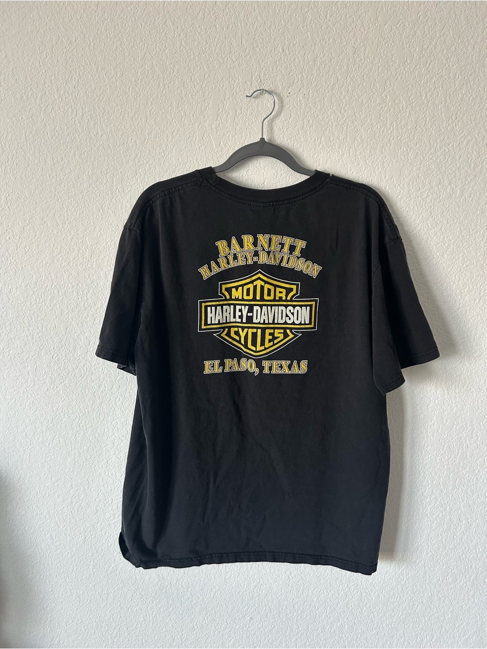 Thrashed Vintage Harley-Davidson Wolf Tee El Paso TX - Rework/Craft - Picture 3 of 5